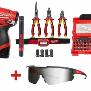 PROMO: Kit masina de insurubat cu impact HEX M12 FUEL Milwaukee