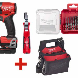 PROMO: Kit masina de insurubat cu impact Milwaukee M18