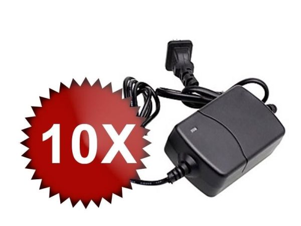 Pachet 10 alimentatori 5Ah pentru camere de supraveghere
