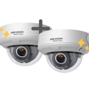 Pachet 2 camere Dome IP