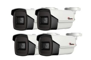 Pachet 4 camere de supraveghere pentru exterior, Safer PRO, 5MP, lentila 2.8 mm, IR 40m, 4XSAF-PRO-BM5MP40F28. Fiabilitate si performanță