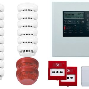 Pachet sistem de detectie la incendiu Teknim