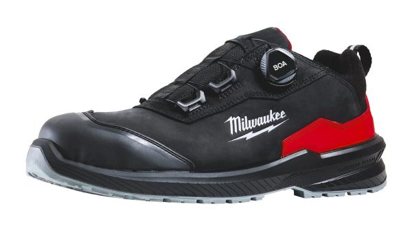 Pantofi negri de protectie Flextred Milwaukee S3S B1L110133 ESD SC FO SR 36