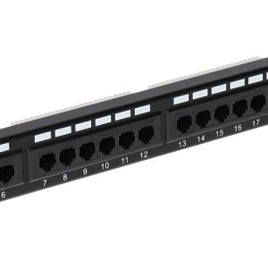 Patch Panel 24 porturi rackabil CAT6