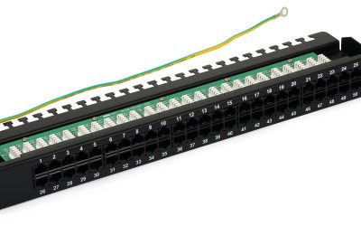 Articole 3 Patch Panel Telefonic 1U, 50 Porturi 8P4C – Performanță și Fiabilitate