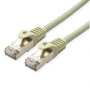 Patchcord S/FTP Cat 6A, 10 Metri, Gri - Performanță și Fiabilitate 1 Patchcord S/FTP Cat 6A, 10 Metri, Gri , SFTP6A-10M, SAFER. Fiabilitate si performanță