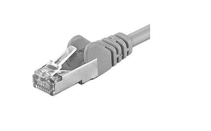Patchcord SFTP RJ45-RJ45, CAT6A, lungime 1m, gri, PREMIUMCORD SFTP-6A-1-G. Fiabilitate si performanță 1 Patchcord SFTP RJ45-RJ45