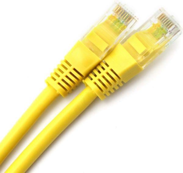 Patchcord retea CAT5e 0.5M Galben SP-PT-CAT5-0.5M-Y. Fiabilitate si performanță 1 Patchcord retea CAT5e 0.5M Galben SP-PT-CAT5-0.5M-Y