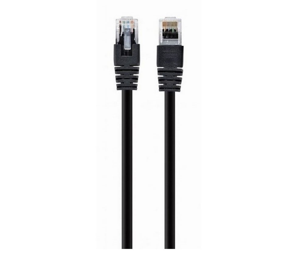 Patchcord retea CAT6 1M, Negru, PP6U-1M/BK. Fiabilitate si performanță 1 Patchcord retea CAT6 1M