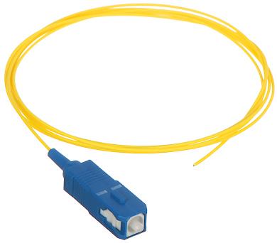 Pigtail Single Mode 1M, conector SC, Safer PIG-SC. Fiabilitate si performanță 1 Pigtail Single Mode 1M