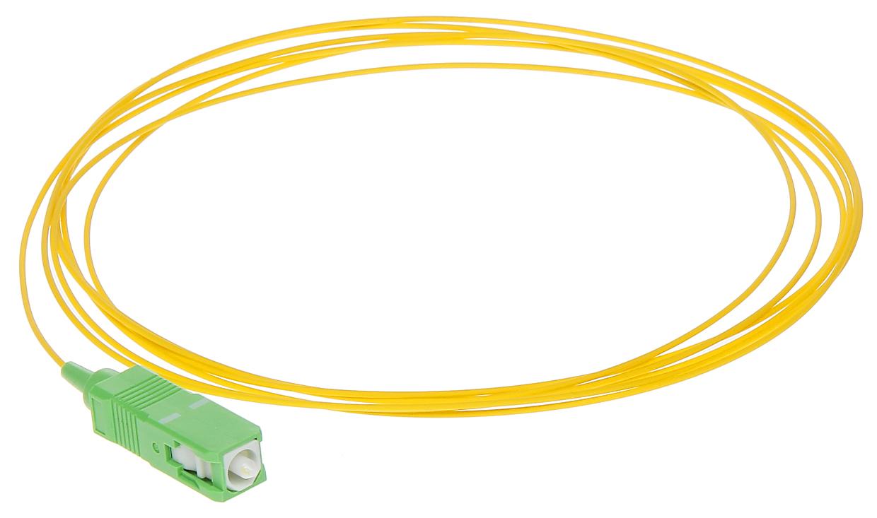 Pigtail Single Mode 2M conector SC-APC, Safer PIG-SC-APC-2. Fiabilitate si performanță 1 Pigtail Single Mode 2M conector SC-APC