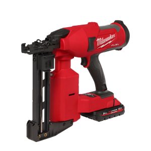 Pistol cu capse pentru gard cu acumulator Milwaukee M18 FFUS-302C, compatibil capse 40-50mm, motor fara perii, 4933479832. Fiabilitate si performanță – ofertă, preț și specificații