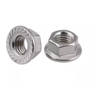 Piulita inox cu flansa autoblocabila M10