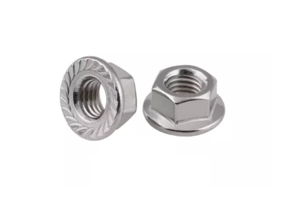 Piulita inox cu flansa autoblocabila M10