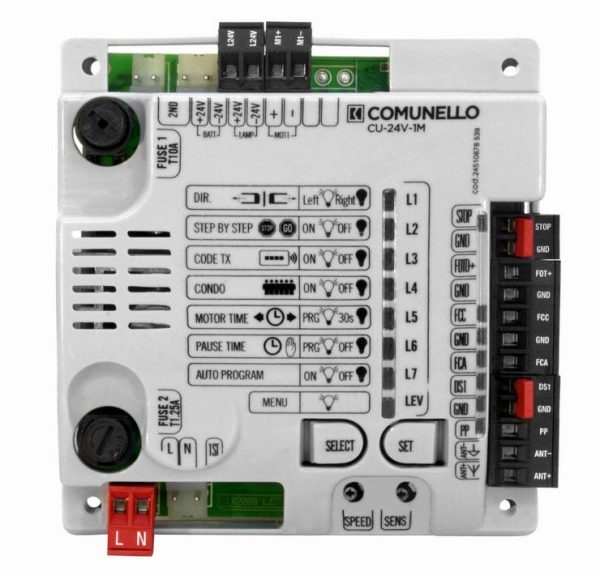 Placa de control pentru automatizari Comunello cu 1 motor de 24V