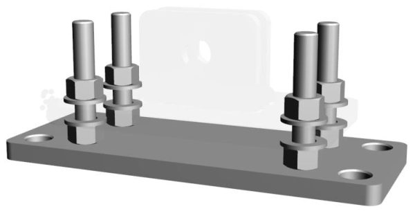 Placa de montaj ajustabila compatibila cu C75