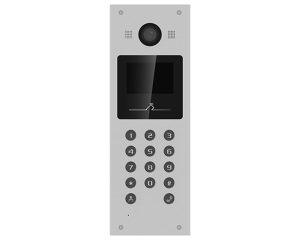 Post de exterior pentru Videointerfon IP, Hikvision, display color, 2MP Full HD, IR, RFID, Tastatura, DS-KD3003-E6. Fiabilitate si performanță