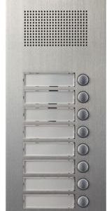 Post exterior interfon incastrabil 8 butoane Commax DR-8UM