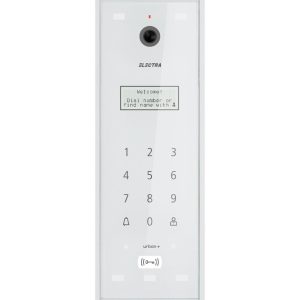 Post exterior videointerfon