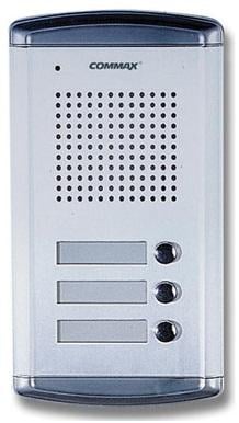 Post interfon exterior 3 familii montaj ingropat Commax DR-2A3N. Fiabilitate si performanță 1 Post interfon exterior 3 familii montaj ingropat Commax DR-2A3N