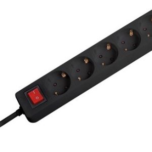 Prelungitor cu 5 prize cu impamantare