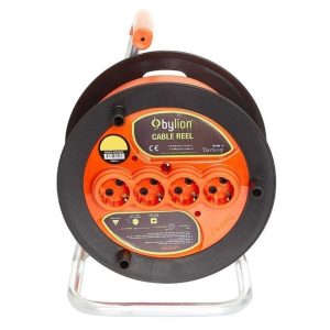 Prelungitor cu derulator de cablu 50m pentru exterior