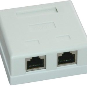 Priza FTP CAT6 dubla aplicata