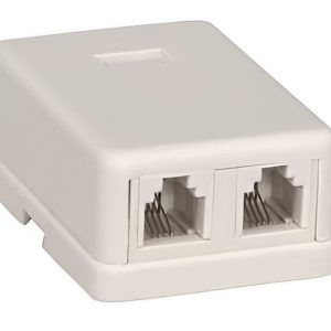 Priza dubla RJ11 telefonica