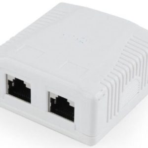 Priza dubla aplicata FTP CAT5e  GEMBIRD