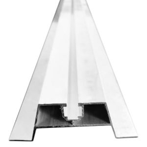 Profil de aluminiu montaj acoperis metalic lungime 3.3 m L1X40X50X113