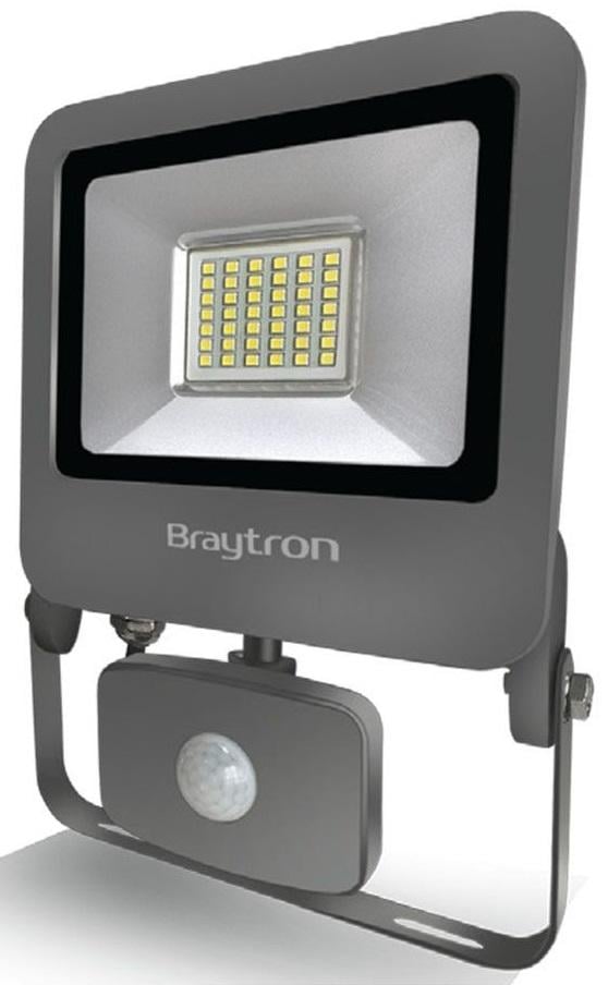 Proiector LED cu sticla securizata 30W 2400LM 6500K IP44, Senzor de micare PIR, BR-BT61-23032. Fiabilitate si performanță 1 Proiector LED cu sticla securizata 30W 2400LM 6500K IP44
