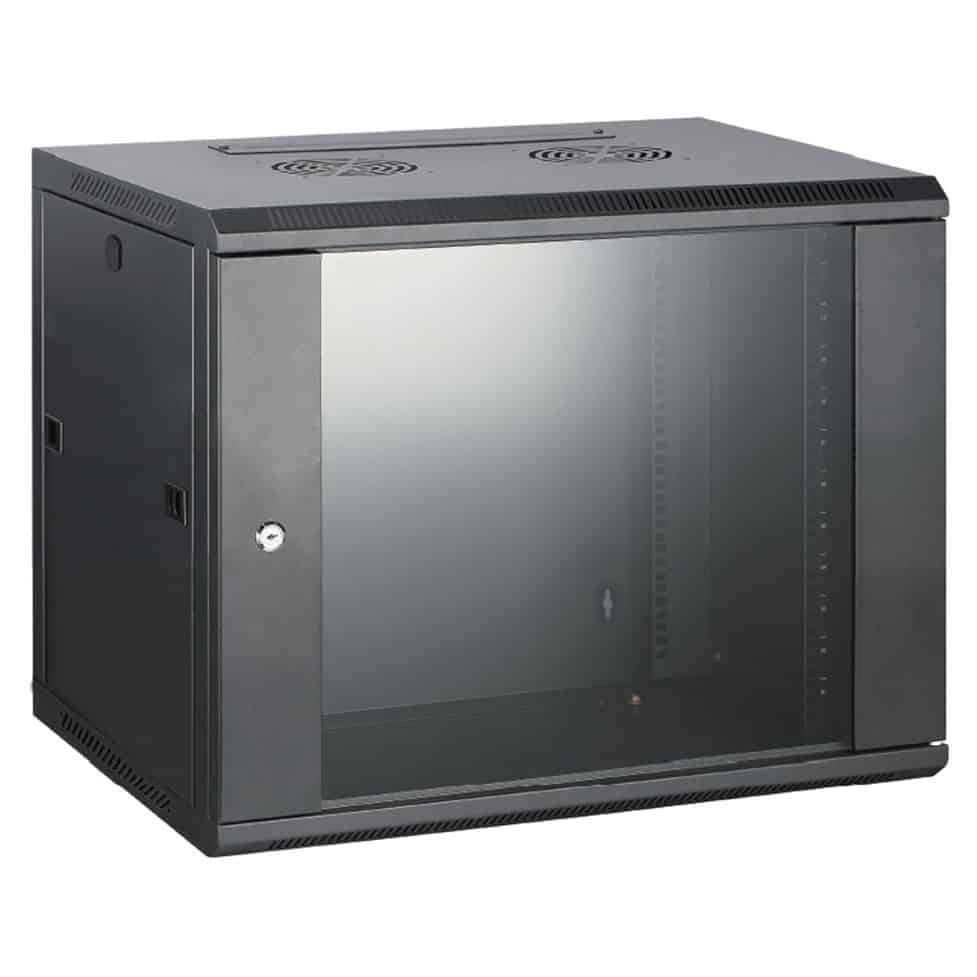 Rack 15U de perete, 600x600, yala cu cheie, usa din sticla securizata, Safer SAF-WMA-6615. Fiabilitate si performanță 1 Rack 15U de perete