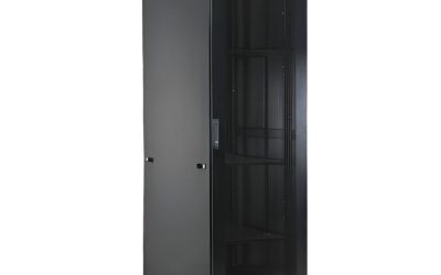 Articole 12 Rack 22U, 19 inch, montaj pe podea, cu roti, usa sticla, 600×800