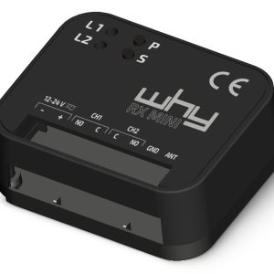 Receptor radio cu 2 relee