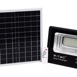 Reflector LED cu panou solar