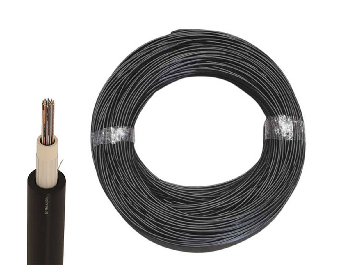 Rola 100m de fibra optica 8 fire Single Mode 1200N cu gel monotube, ETK SLT-NMA-SJ-8x100. Fiabilitate si performanță 1 Rola 100m de fibra optica 8 fire Single Mode 1200N cu gel monotube