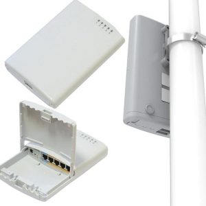 Router POE de exterior 5 porturi MikroTik PowerBox RB750P-PBR2