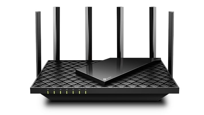 Router Wi-Fi 6 Dual-Band, TpLink Archer AX73, 4.8Gbps, 5 porturi, MU-MIMO, OFDMA, 6 antene, USB3.0. Fiabilitate si performanță 1 Router Wi-Fi 6 Dual-Band