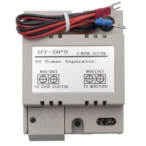 Separator de alimentare pentru sisteme de interfonie cu 2 fire