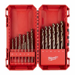 Set 19 burghie Milwaukee pentru metal