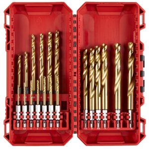 Set 19 burghie Milwaukee pentru metal