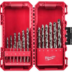 Set 19 burghie metal HSS Ground DIN338 THUNDERWEB Milwaukee