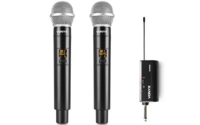 Articole 13 Set 2 microfoane wireless UHF Vonyx WM552 – Fiabilitate și Performanță