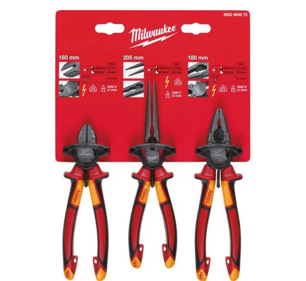 Set 3 clesti Milwaukee VDE izolati
