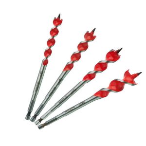Set 4 burghie pentru lemn Milwaukee