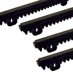 Set 4 cremaliere insertie metalica