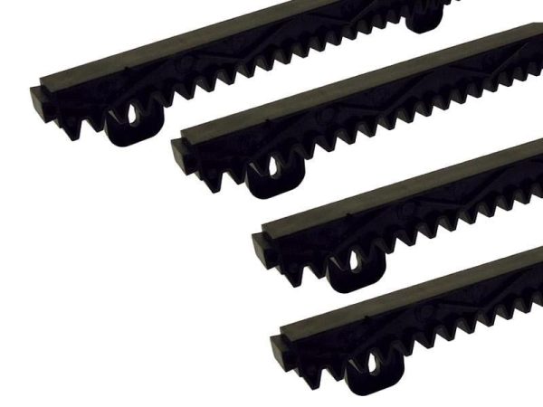 Set 4 cremaliere insertie metalica