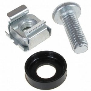 Set 4 suruburi si piulite pentru rack