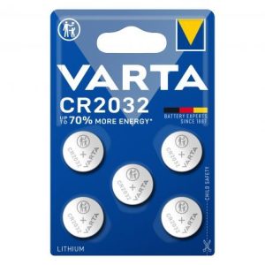 Set 5 baterii Varta Litiu 3V CR2032 230mAh