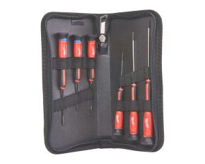 Set 6 surubelnite de precizie PH si SL Milwaukee, husa textila cu fermoar, 4932471869. Fiabilitate si performanță